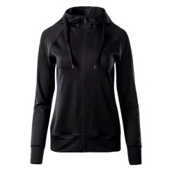 Bluza Z Kapturem Damska Polar Cyra. Czarne bluzy MARTES, s, bez wzorów, z elastanu, z kapturem. Za 128.99 zł.