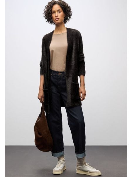 Street One Kardigan w kolorze brązowym rozmiar: 34. Brązowe kardigany Street One, bez wzorów. Za 161.73 zł.