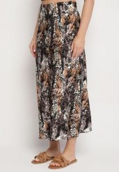 Szaro-Beżowa Wiskozowa Spódnica z Wysokim Stanem i Abstrakcyjnym Wzorem Rinalisa. Szare spódnice Born2be, na co dzień, na lato, m, bez wzorów, z wiskozy, eleganckie, maxi, proste. Za 44.99 zł.