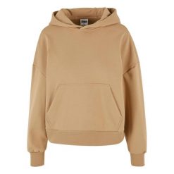 Bluza Damska Z Kapturem Oversize. Brązowe bluzy Urban Classics, m, bez wzorów, z kapturem. Za 147.99 zł.