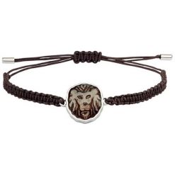 Bransoletka z kryształem Swarovski. Brązowe bransoletki SWAROVSKI, z kryształem. W wyprzedaży za 159.95 zł.