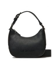 LOVE MOSCHINO Torebka JC4019PP1LLT000A Czarny. Czarne torebki klasyczne Love Moschino, bez wzorów, ze skóry, bez dodatków. Za 739.99 zł.