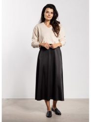 Awama Spódnica w kolorze czarnym rozmiar: M. Czarne spódnice Awama, m, bez wzorów, maxi. Za 134.99 zł.