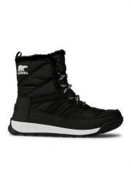 Sorel Śniegowce Whitney II Short Lace NL3820 Czarny. Czarne trapery i śniegowce Sorel, z materiału. Za 535.99 zł.