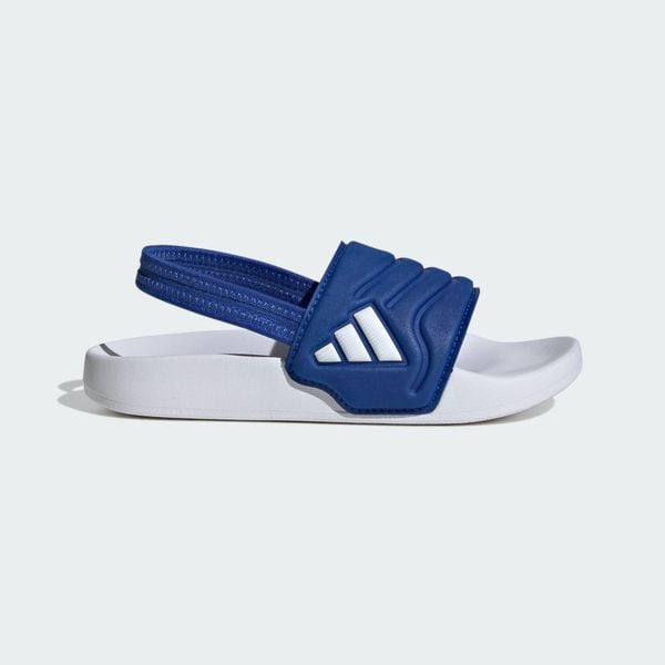 Klapki Adilette Estrap 2.0 Slides Children. Białe klapki Adidas, bez wzorów, bez obcasa. Za 109.00 zł.