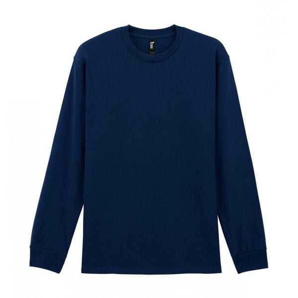 Koszulka Z Długim Rękawem Dla Dorosłych Unisex Hammer. Niebieskie bluzki GILDAN, xl, bez wzorów, sportowe, bez kołnierzyka, bez ramiączek. Za 127.99 zł.