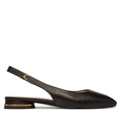 Baleriny Coccinelle. Czarne baleriny Coccinelle, bez wzorów, bez obcasa. Za 899.99 zł.