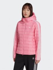 Adidas Kurtka przejściowa Premium HM2611 Różowy Slim Fit. Czerwone kurtki Adidas, bez wzorów, z syntetyku, bez kaptura. Za 239.99 zł.