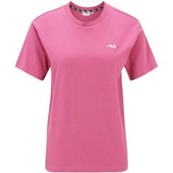 T-shirt Damski Biendorf. Czerwone t-shirty Fila, m, bez wzorów, bez kołnierzyka, bez ramiączek. Za 129.99 zł.