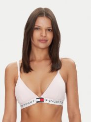 Tommy Hilfiger Biustonosz braletka UW0UW06040 Różowy. Czerwone biustonosze TOMMY HILFIGER, bez wzorów, z bawełny. Za 99.99 zł.