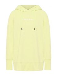 ELBSAND Bluza "Svara" w kolorze limonkowym rozmiar: S. Zielone bluzy ELBSAND, s, bez wzorów, z kapturem. Za 129.75 zł.