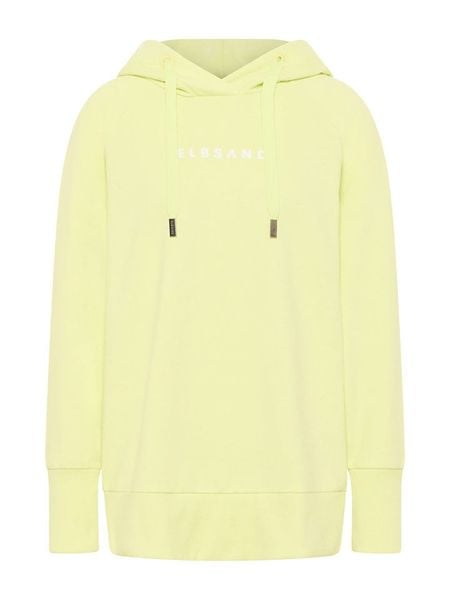 ELBSAND Bluza "Svara" w kolorze limonkowym rozmiar: S. Zielone bluzy ELBSAND, s, bez wzorów, z kapturem. Za 159.95 zł.