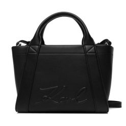 Torebka KARL LAGERFELD. Czarne torebki klasyczne KARL LAGERFELD, bez wzorów, bez dodatków. Za 779.99 zł.