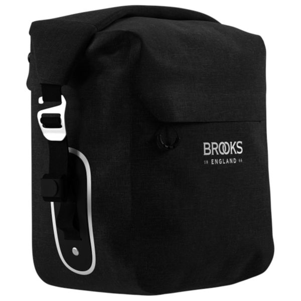 Torba Rowerowa Single Scape S 10-13L. Czarne torby na ramię Brooks England, bez wzorów, z materiału, na ramię, bez dodatków. Za 579.99 zł.