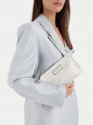 Nine West Torebka CEO-LUXE SERENITY-LA374-4773 Kremowy. Białe torebki klasyczne Nine West, bez wzorów, ze skóry, bez dodatków. Za 169.99 zł.