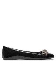 Steve Madden Baleriny Nilsa SM11003517 Czarny. Czarne baleriny Steve Madden, bez wzorów, ze skóry, bez obcasa. Za 229.99 zł.