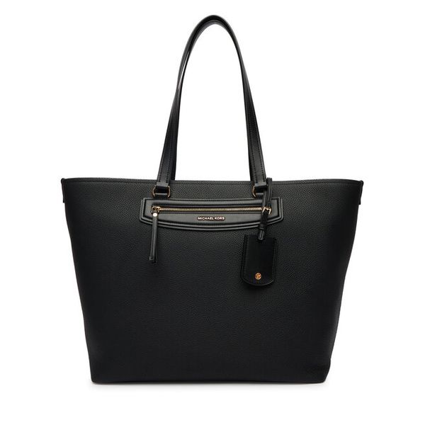 Torebka MICHAEL Michael Kors. Czarne shopper MICHAEL Michael Kors, bez wzorów, bez dodatków. Za 894.99 zł.