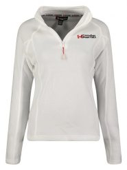 Canadian Peak Bluza polarowa "Tugeak" w kolorze białym rozmiar: XXL. Białe bluzy Canadian Peak, xxl, bez wzorów, z polaru, bez kaptura. Za 48.28 zł.