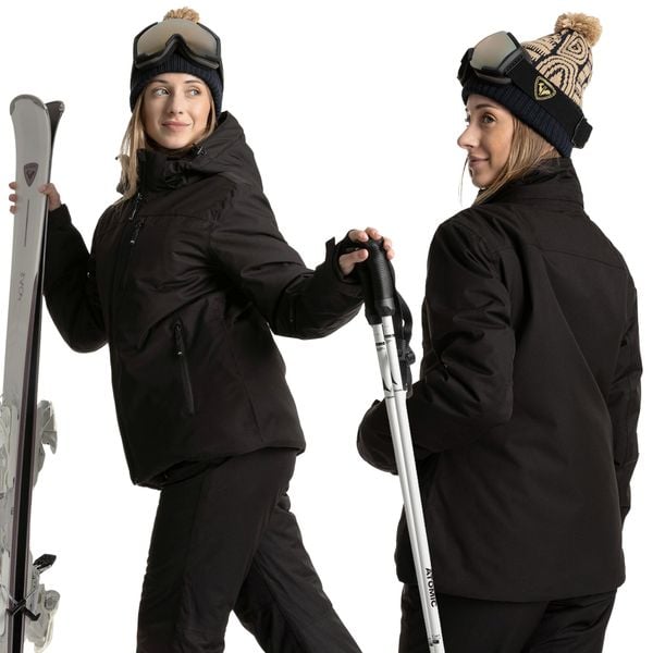 Kurtka narciarska damska KADVA Edge X Jacket. Czarne kurtki narciarskie KADVA, l, bez wzorów, z materiału, bez kaptura, narciarskie. Za 249.99 zł.