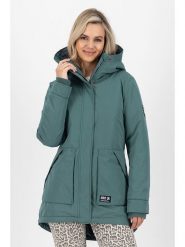 Alife and kickin Parka "FloraAK" w kolorze turkusowym rozmiar: M. Niebieskie parki Alife and Kickin, m, bez kaptura. Za 312.58 zł.