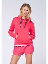 Chiemsee Bluza "Vanula" w kolorze różowym rozmiar: XS. Różowe bluzy Chiemsee, xs, bez wzorów, z kapturem. Za 118.28 zł.