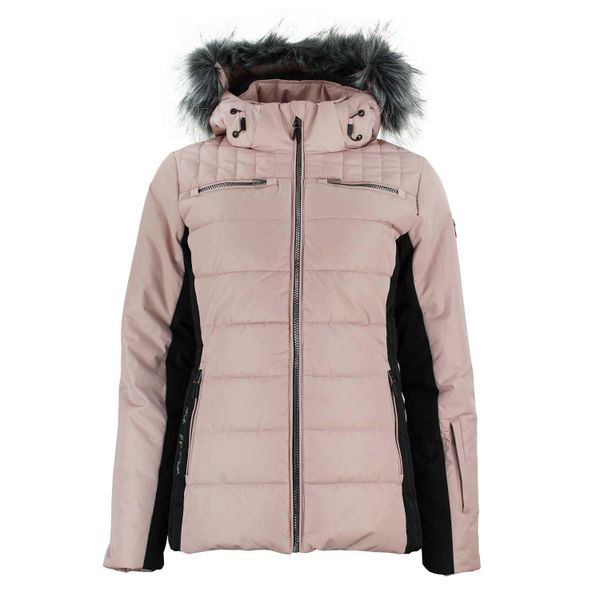 Damska kurtka puchowa Peak Mountain. Czarne kurtki narciarskie Peak Mountain, bez wzorów, z puchu, bez kaptura, narciarskie. W wyprzedaży za 776.50 zł.