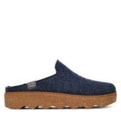 Kapcie Toni Pons. Niebieskie obuwie domowe Toni Pons, bez wzorów, bez zapięcia. Za 269.99 zł.
