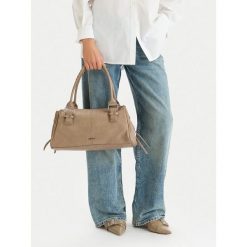 Torebka JENNY. Brązowe torebki klasyczne Jenny, bez wzorów, bez dodatków. Za 169.99 zł.