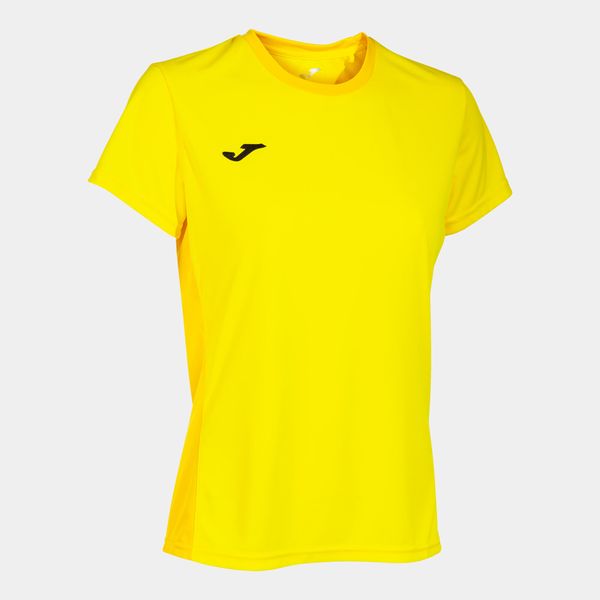 Koszulka do piłki nożnej damska Joma Winner II. Żółte bluzki Joma, xl, bez wzorów, sportowe, bez kołnierzyka, bez ramiączek. Za 140.99 zł.