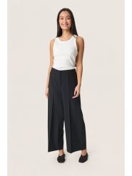 Soaked in Luxury Spodnie w kolorze czarnym rozmiar: M. Czarne spodnie materiałowe Soaked in Luxury, m, bez wzorów, z materiału. Za 208.99 zł.