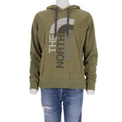 Bluza z kapturem damska The North Face. Zielone bluzy The North Face, l, bez wzorów, z kapturem. Za 114.98 zł.