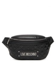 LOVE MOSCHINO Saszetka nerka JC4003PP1NLA000B Czarny. Czarne torebki klasyczne Love Moschino, bez wzorów, ze skóry, bez dodatków. Za 689.99 zł.