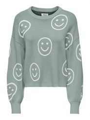 ONLY Sweter w kolorze zielonym rozmiar: XS. Zielone swetry Only, xs, bez wzorów, bez ramiączek. Za 86.99 zł.