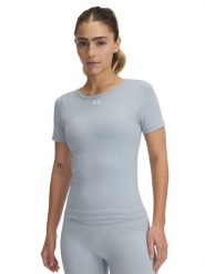 Under Armour Koszulka sportowa "Vanish" w kolorze szarym rozmiar: L. Szare koszulki sportowe Under Armour, bez wzorów, z materiału, bez ramiączek, outdoorowe. Za 132.36 zł.