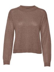 Vero Moda Sweter w kolorze brązowym rozmiar: S. Brązowe swetry Vero Moda, s, bez wzorów, bez ramiączek. Za 39.58 zł.