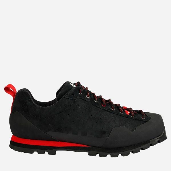 Buty turystyczne MILLET Friction U Czarny. Czarne trekkingi Millet, z gumy, przed kostkę, trekkingowe. Za 458.10 zł.