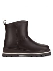 Gino Rossi Botki CASA-24FW302 Brązowy. Brązowe botki Gino Rossi, bez wzorów, ze skóry, bez obcasa, na płaskiej podeszwie, bez zapięcia. Za 439.99 zł.