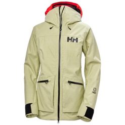 Damska kurtka narciarska Helly Hansen 3.0. Żółte kurtki narciarskie Helly Hansen, bez wzorów, bez kaptura, narciarskie. Za 1,805.00 zł.