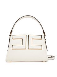 Elisabetta Franchi Torebka BS-36A-56E2-V360 Biały. Białe torebki klasyczne Elisabetta Franchi, bez wzorów, ze skóry, bez dodatków. Za 1,559.00 zł.