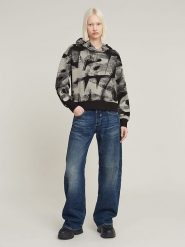 G-Star Bluza w kolorze beżowo-czarnym rozmiar: M. Brązowe bluzy G-Star, m, bez wzorów, z bawełny, z kapturem. Za 205.45 zł.