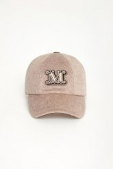 Czapka z daszkiem damska kaszmirowa Ordine MAX MARA ACCESSORI. Czapki Max Mara Accessori, bez wzorów, z kaszmiru. Za 1,679.00 zł.