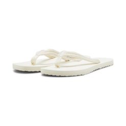 Klapki Puma Epic Flip V2 unisex. Białe klapki Puma, bez wzorów, z materiału, bez obcasa. Za 94.50 zł.