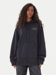 HUGO Bluza Dejandra 50547955 Szary Oversize. Szare bluzy Hugo, xxl, bez wzorów, z bawełny, bez kaptura. Za 579.99 zł.