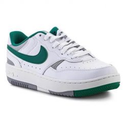 Buty do chodzenia damskie Nike Gamma Force. Białe obuwie sportowe Nike, z materiału, bez zapięcia, trekkingowe. Za 598.00 zł.