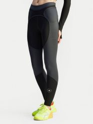 Adidas by Stella McCartney Legginsy Stella McCartney Two-tone JM0302 Czarny Slim Fit. Czarne legginsy adidas by Stella McCartney, l, bez wzorów, z syntetyku, na fitness i siłownię. Za 389.99 zł.