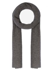 Perfect Cashmere Kaszmirowy szal "Louane" w kolorze antracytowym - 180 x 30 cm rozmiar: onesize. Czarne szaliki Perfect Cashmere, bez wzorów, z kaszmiru. Za 434.99 zł.