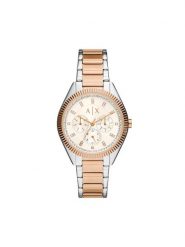 Armani Exchange Zegarek Lady Giacomo AX5662 Złoty. Żółte, analogowe zegarki Armani Exchange, złote. Za 859.99 zł.