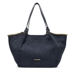 Torebka LOVE MOSCHINO. Niebieskie shopper Love Moschino, bez wzorów, bez dodatków. Za 1,029.00 zł.