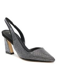 Sandały Marciano Guess. Brązowe sandały Marciano Guess, z aplikacjami, bez obcasa, na szpilce, bez zapięcia. Za 689.99 zł.