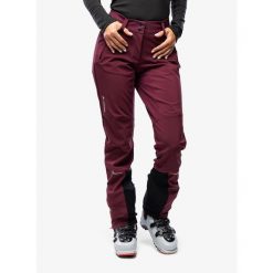 Spodnie softshell damskie Vaude Larice Pants IV. Czerwone spodnie narciarskie Vaude, na zimę, l, bez wzorów, z softshellu, narciarskie. Za 518.99 zł.